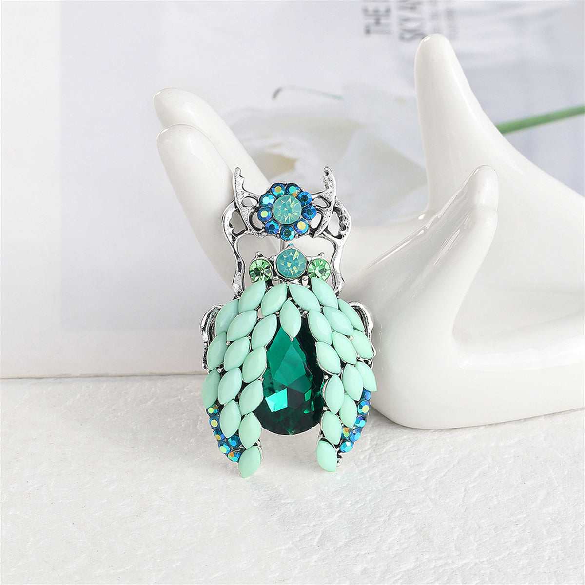 Blue-