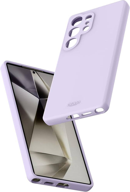 Avana - Velvet Magsafe Case for Samsung Galaxy S24 Ultra - Lavender