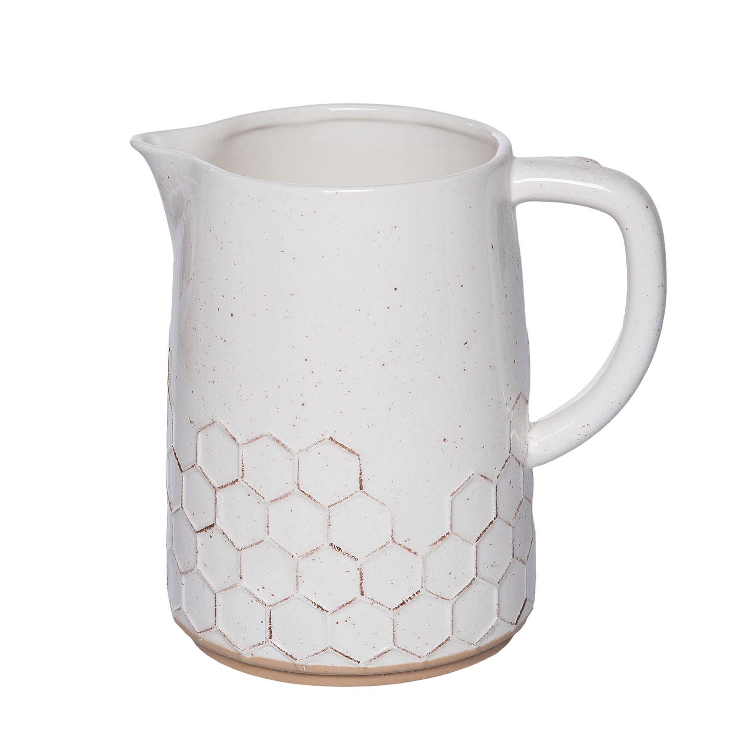 Dolomite Bee Pitcher Multicolored for Spring Serving and Entertaining