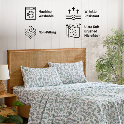 Ditsy Green-