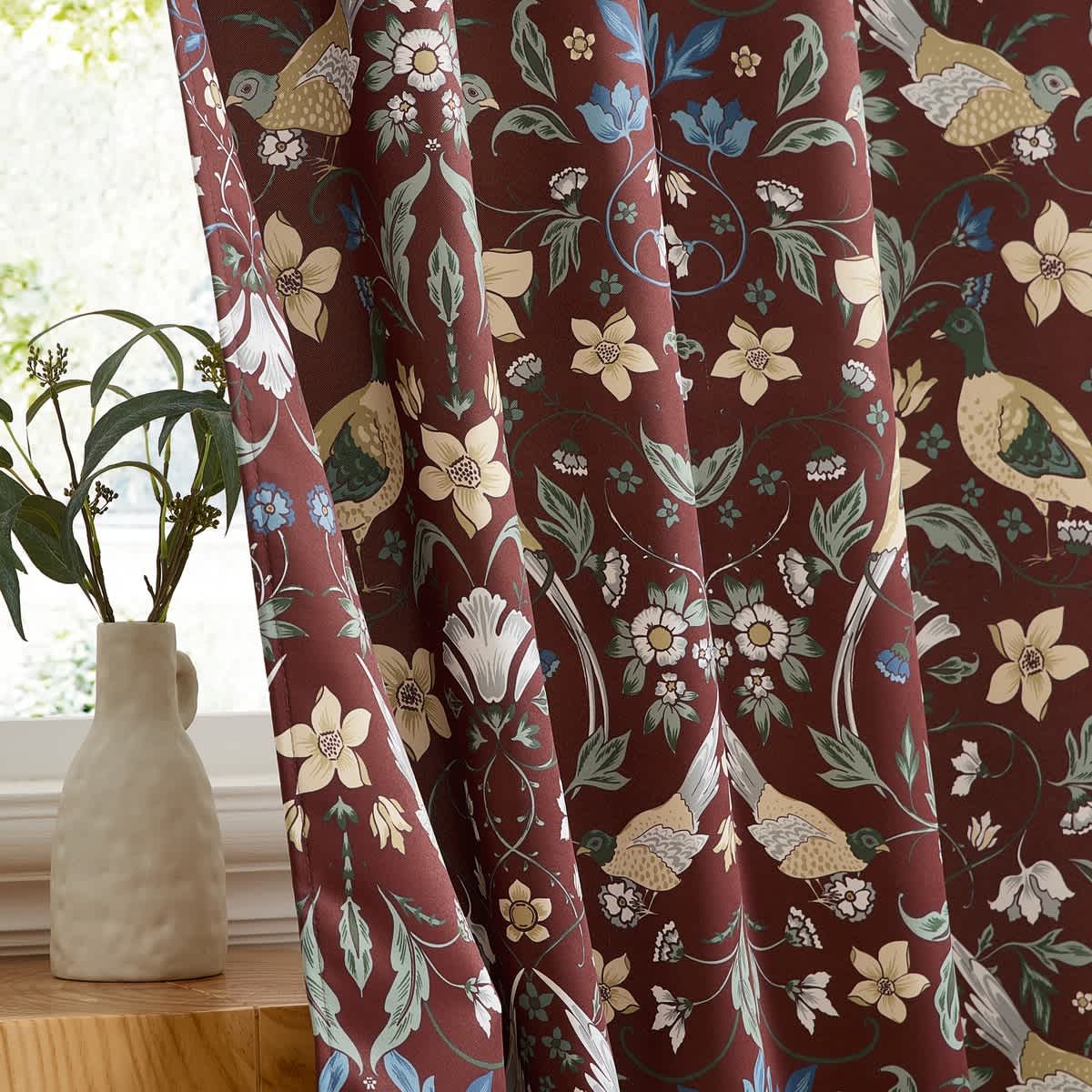 Burgundy Red-