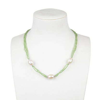 Green, White-