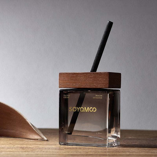 SOYAMOO Matsuno Essence Wilderness Square Glass Reed Diffuser – 150ml