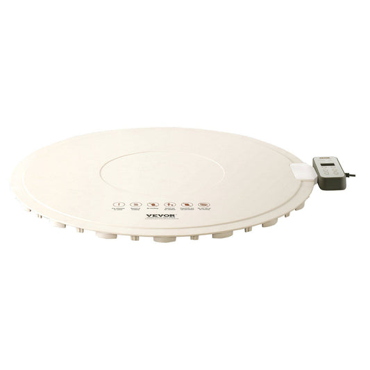 VEVOR Electric Warming Tray Rollable Food Warming Mat w/ Temp Control for Buffet - Beige 1