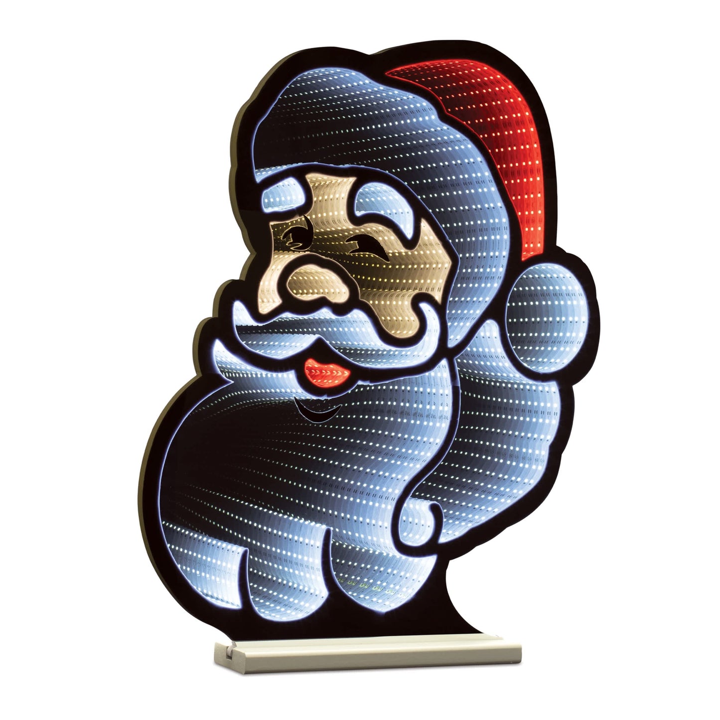 Melrose International Santa Head Ekkolight 24"H