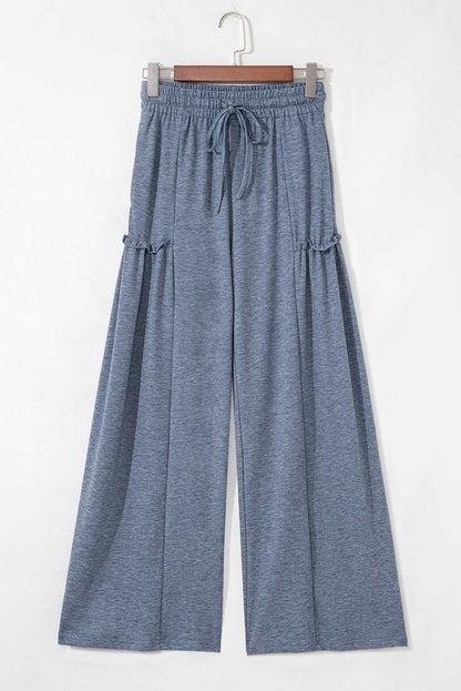 Willow Drawstring Elastic Waistband Pants - High-Rise / L - 12/14