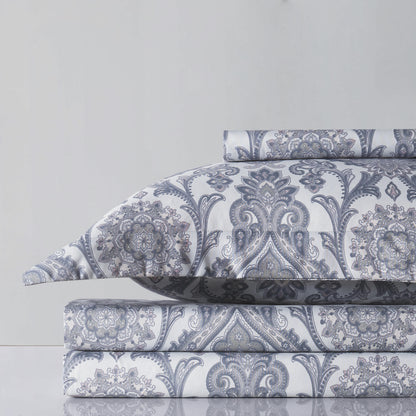 Boho Paisley Grey-