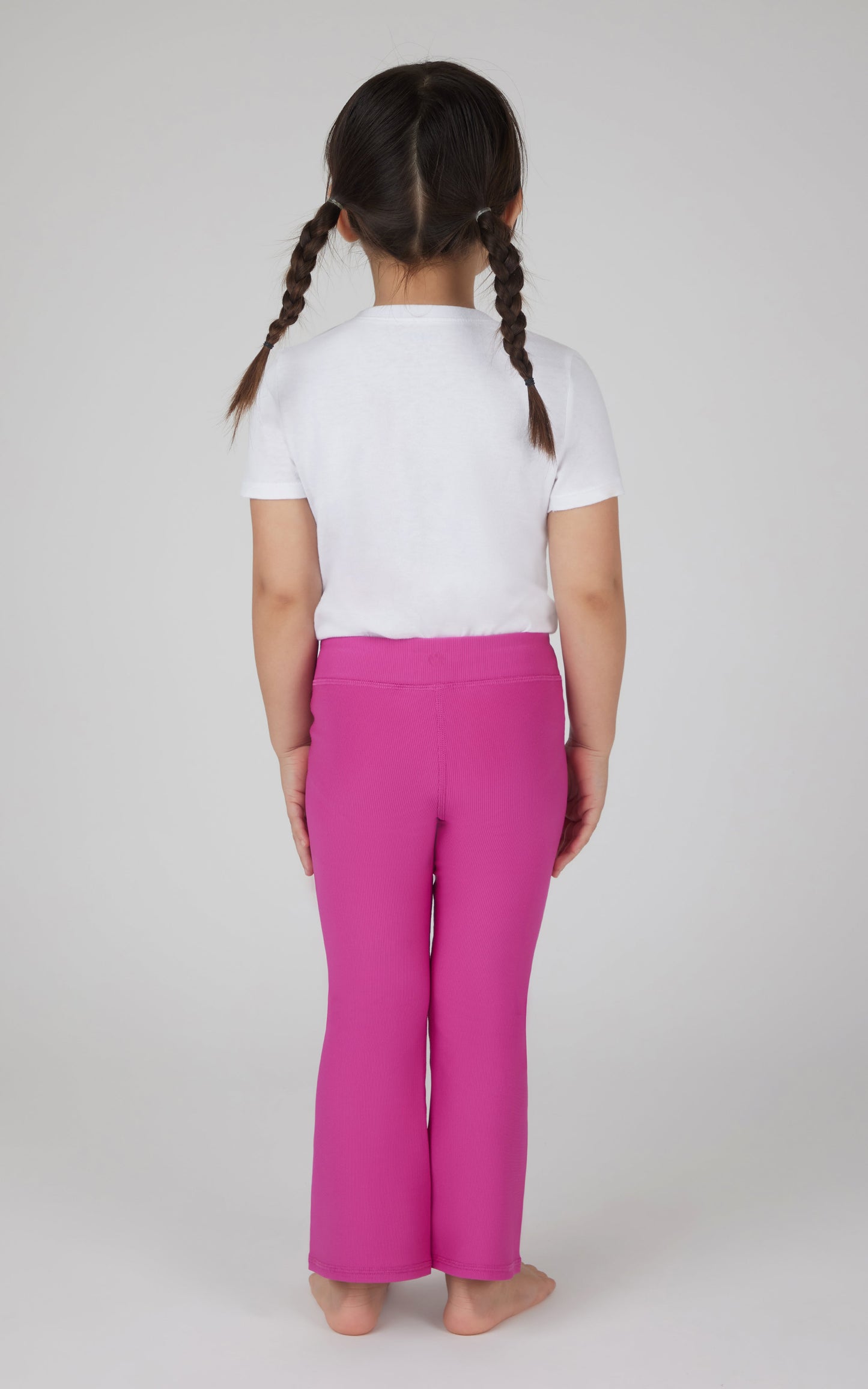Toddler Girls 2 PK Ribbed Flared Pant