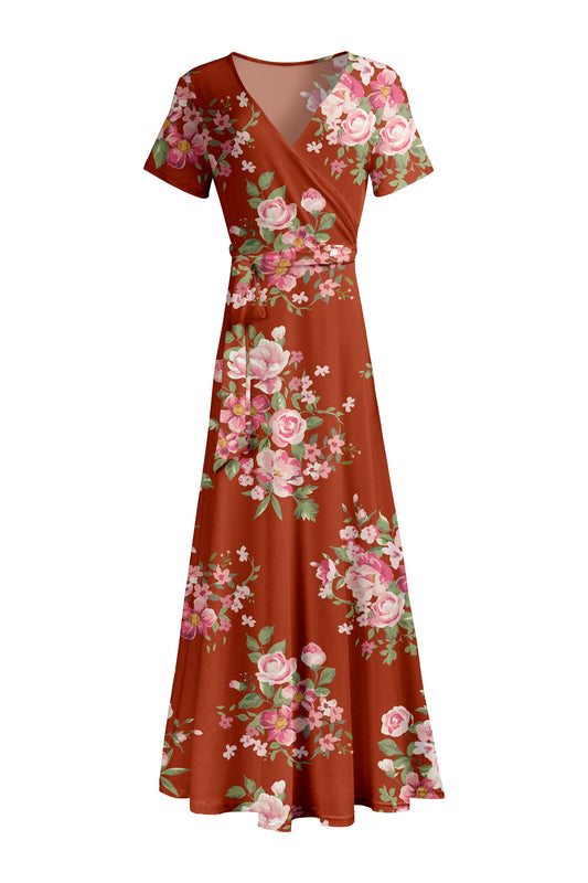 Rust & Pink Floral Mix-