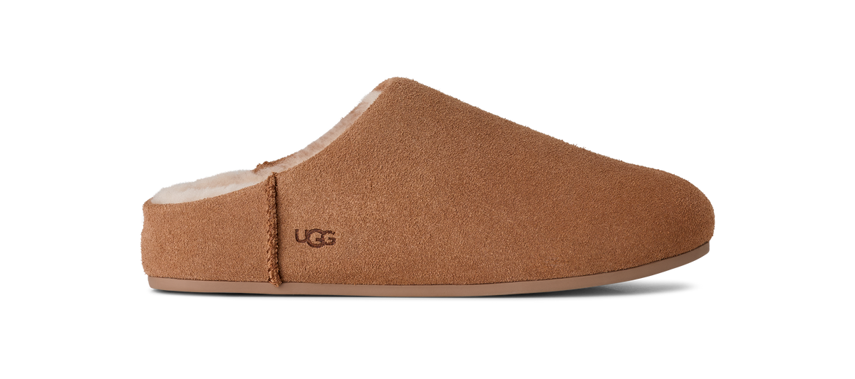UGG Elea Womens Slip-On Clogs — Chestnut Suede