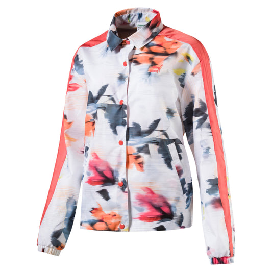 Puma Women's Classics Logo T7 Coach Jacket Aop Jackets