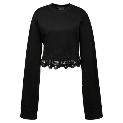 Puma Women's X Fenty By Rihanna Cropped Long Sleeve Long Sleeve Shirts