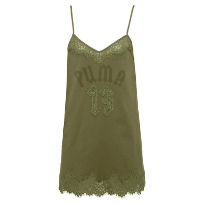 Puma Women's X Fenty By Rihanna Lace Trim Sleepwear Teddy