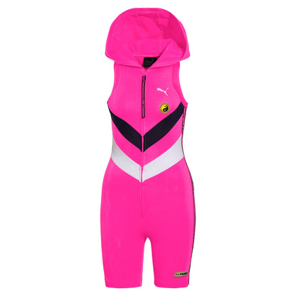 Puma Women's X Fenty By Rihanna Hooded Zip Front Leotard