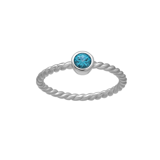 March Aquamarine-