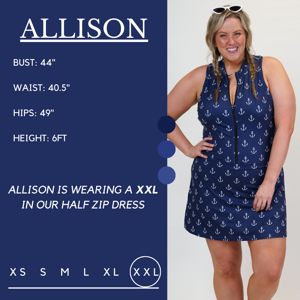 Constantly Varied Gear Half Zip Dress - Harborside