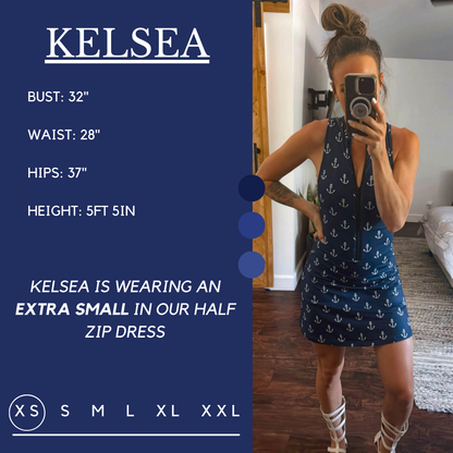 Constantly Varied Gear Half Zip Dress - Harborside