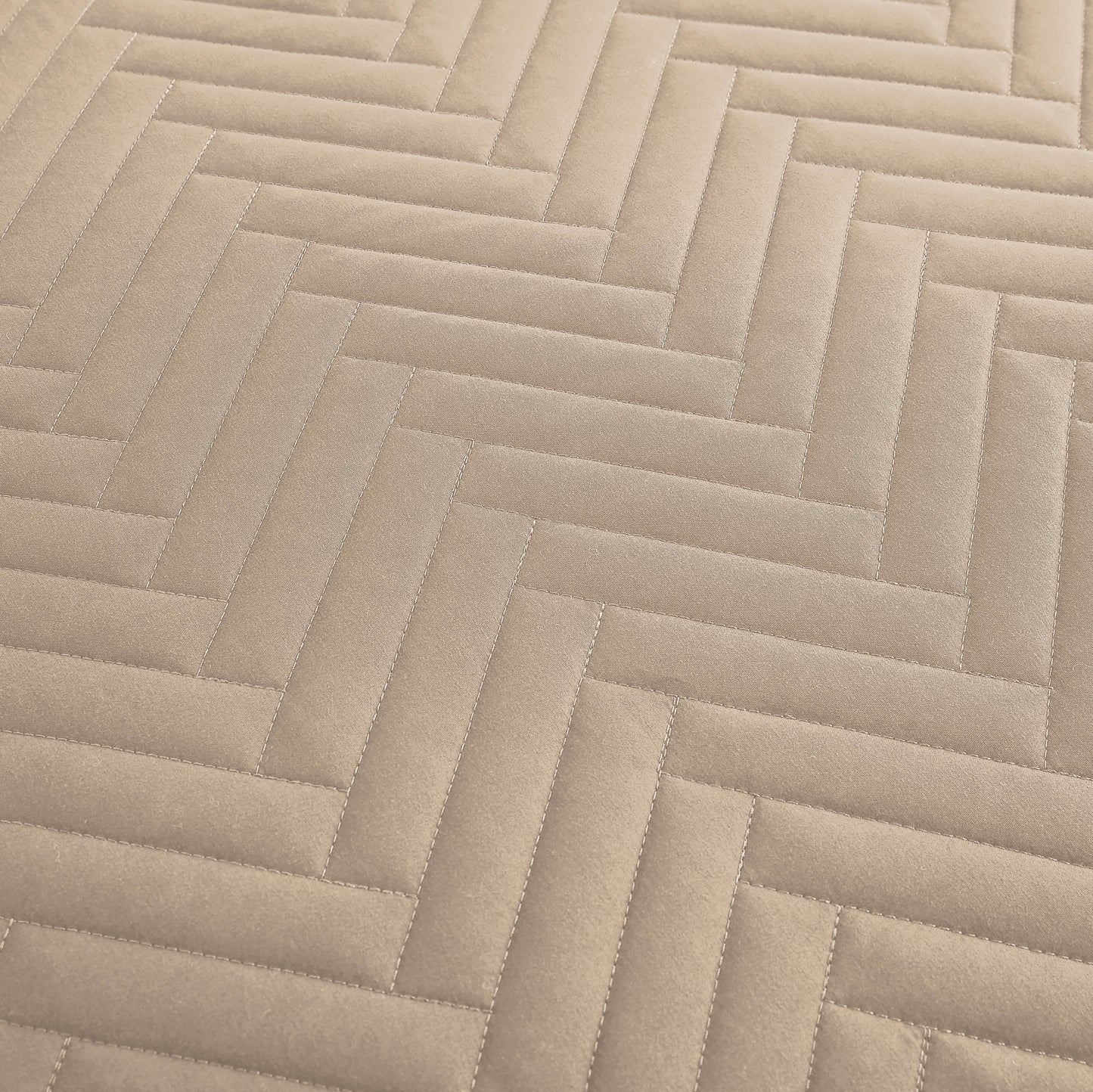 Chevron Sandy Taupe-