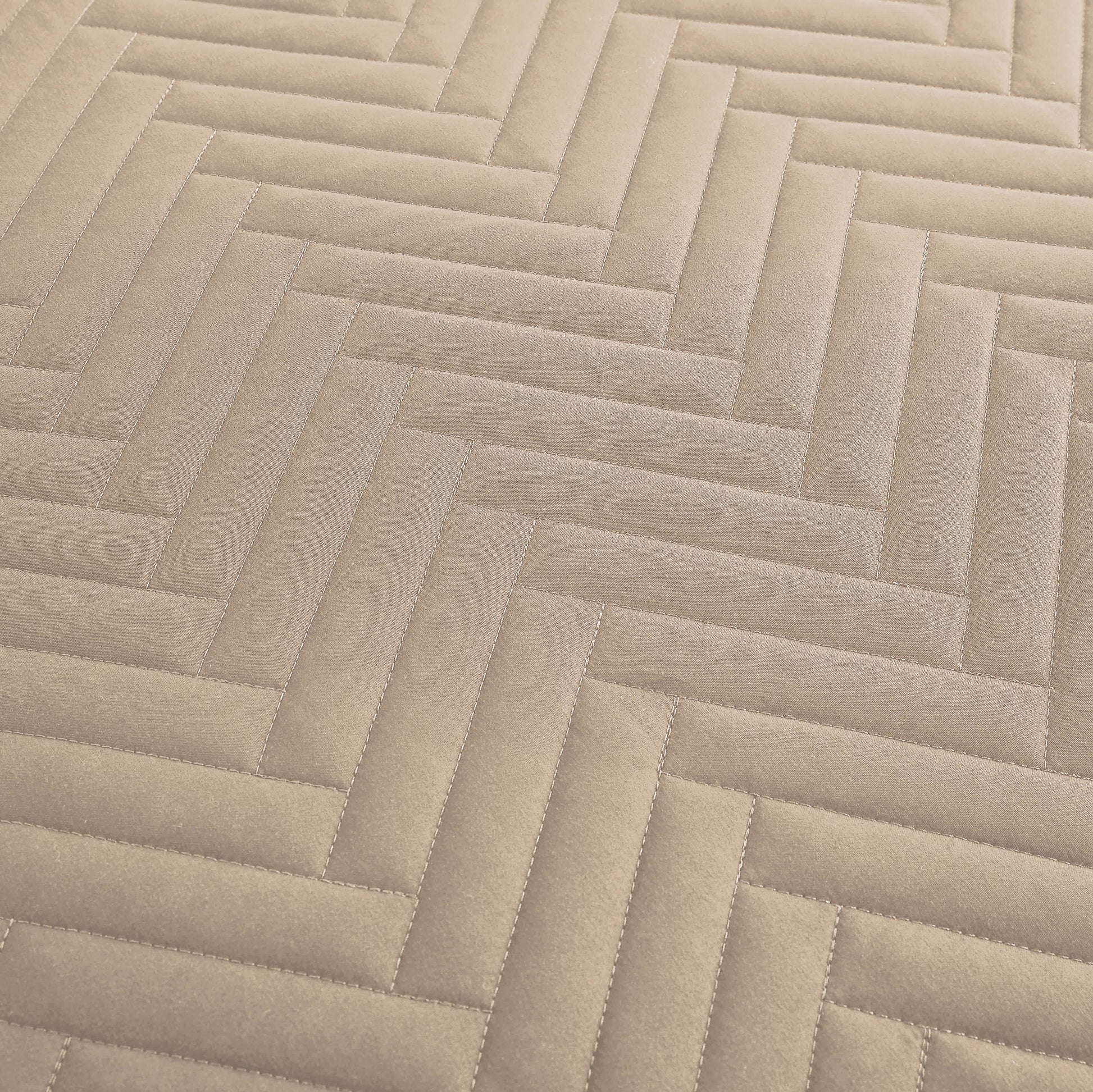 Chevron Sandy Taupe-