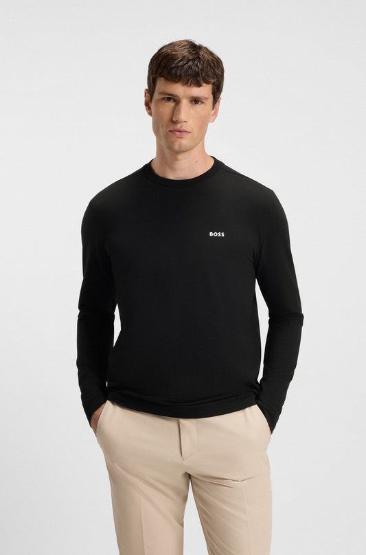 Boss Green Long Tee - Black