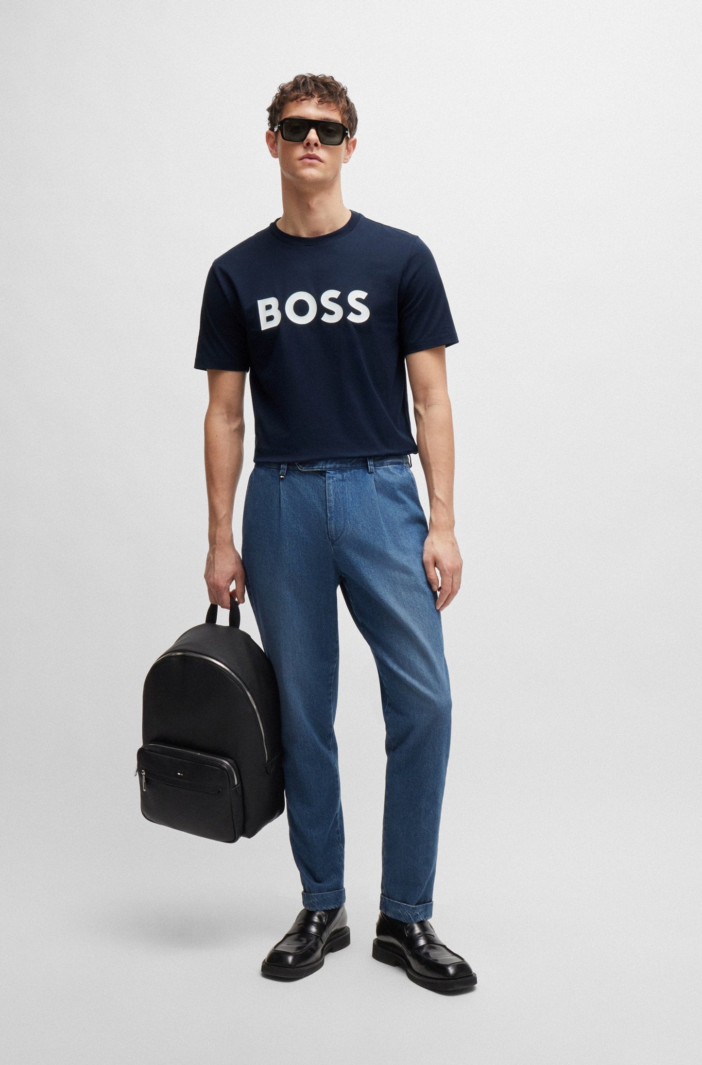 Hugo Boss Tiburt 354 Tee - Navy