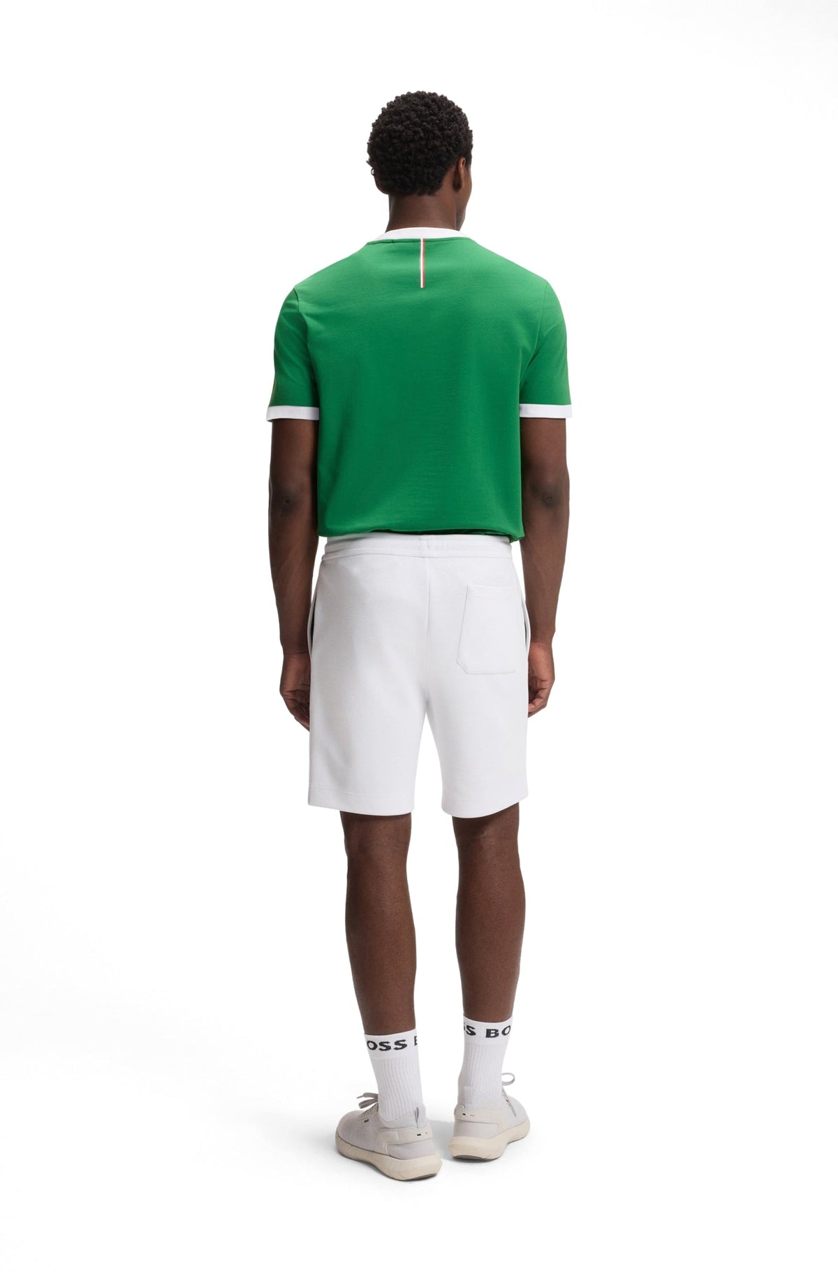 Boss Green Mexico Cotton Stretch Tee - Green