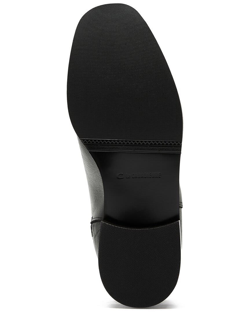 BLACK LEATHER-