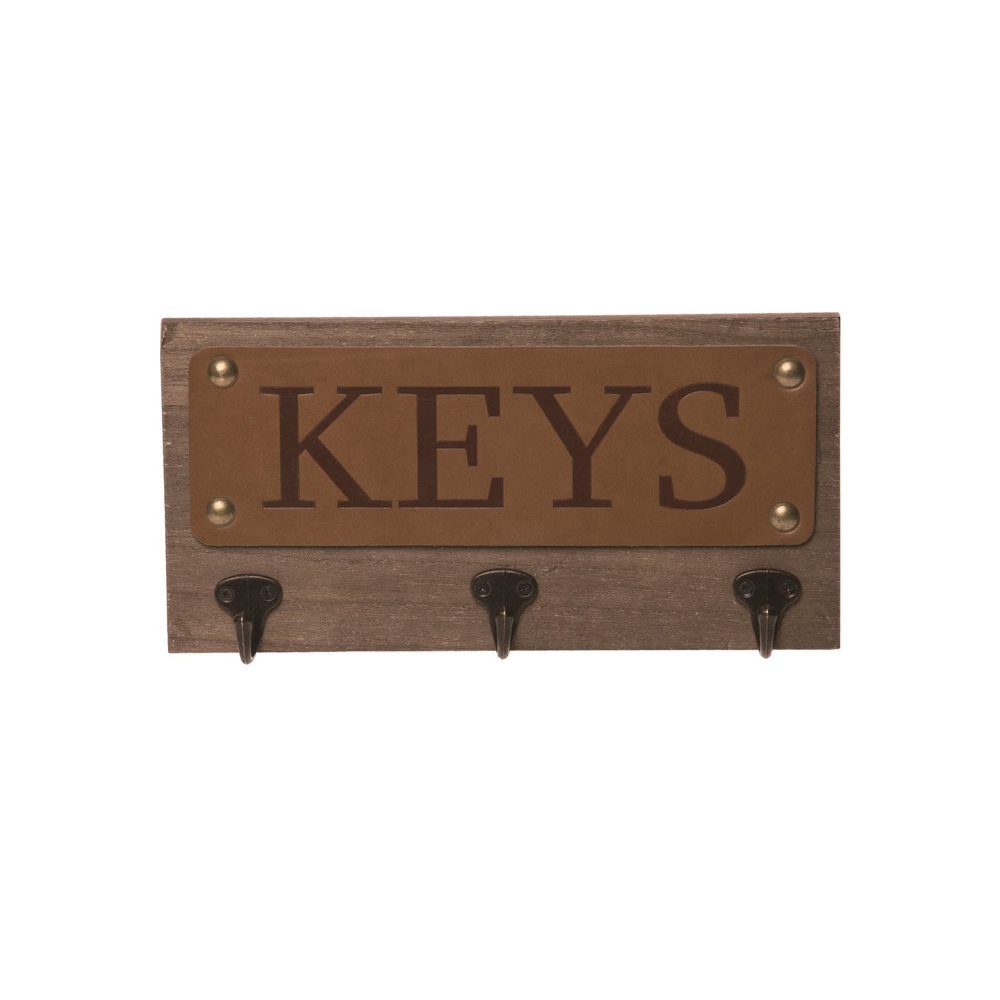 Wood Brown Everyday Keys Wall Decor Spring Wall Sign Panels for Home Decoration