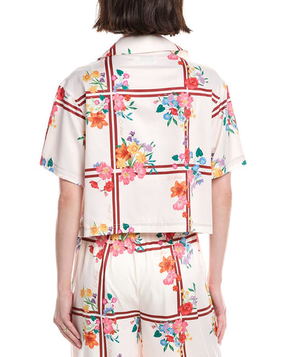 FLORAL SCARF-