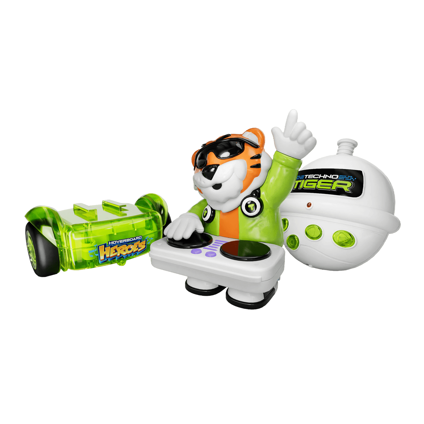 Odyssey Toys Techno Tiger Hoverboard Hero