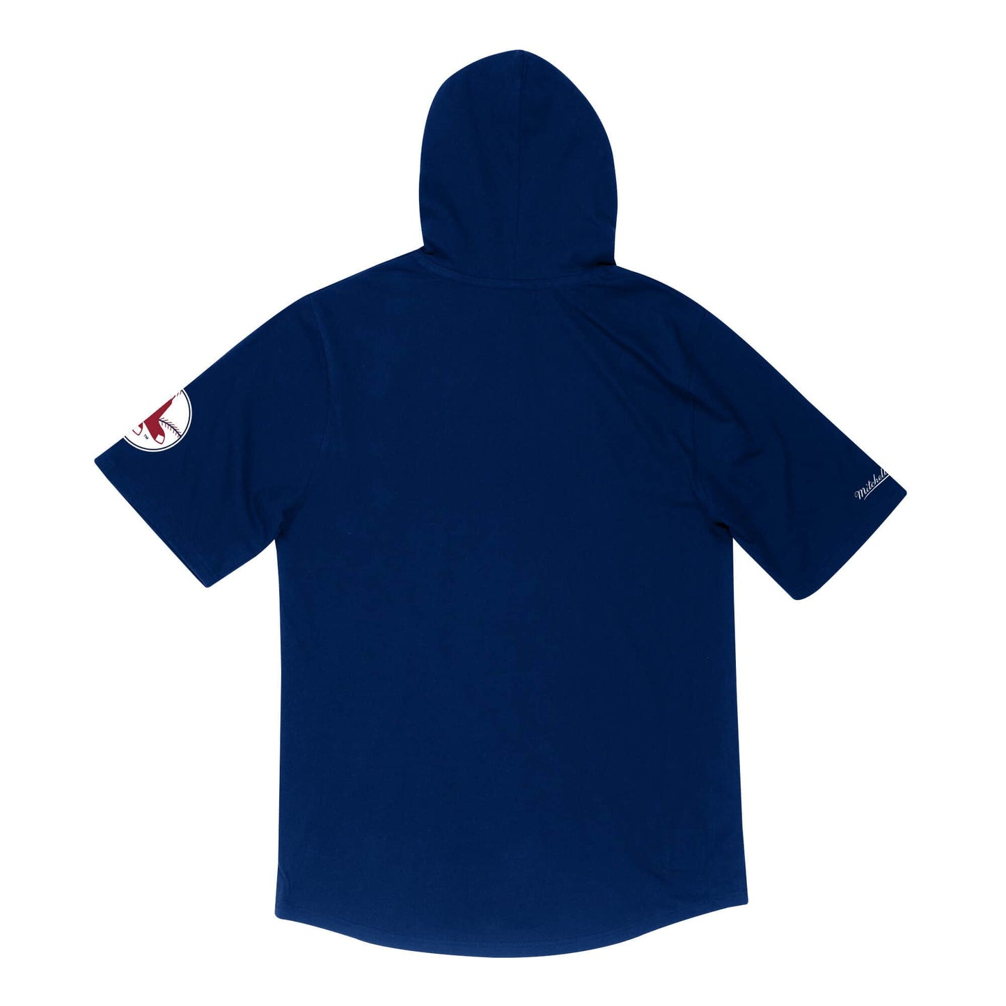 Mitchell & Ness Men's MLB Short Sleeve Hoody Boston Red Sox Hoodies