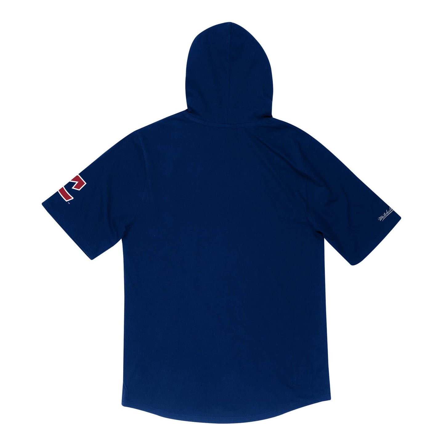 Mitchell & Ness Men's MLB Short Sleeve Hoody Cleveland Indians Hoodies