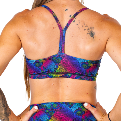 Constantly Varied Gear Move Free Bra - Rainbow Turtle