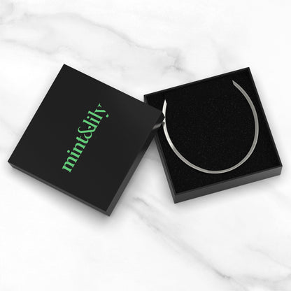 Mint & Lily Herringbone Gold Chain Necklace