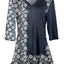 Blue and White Floral