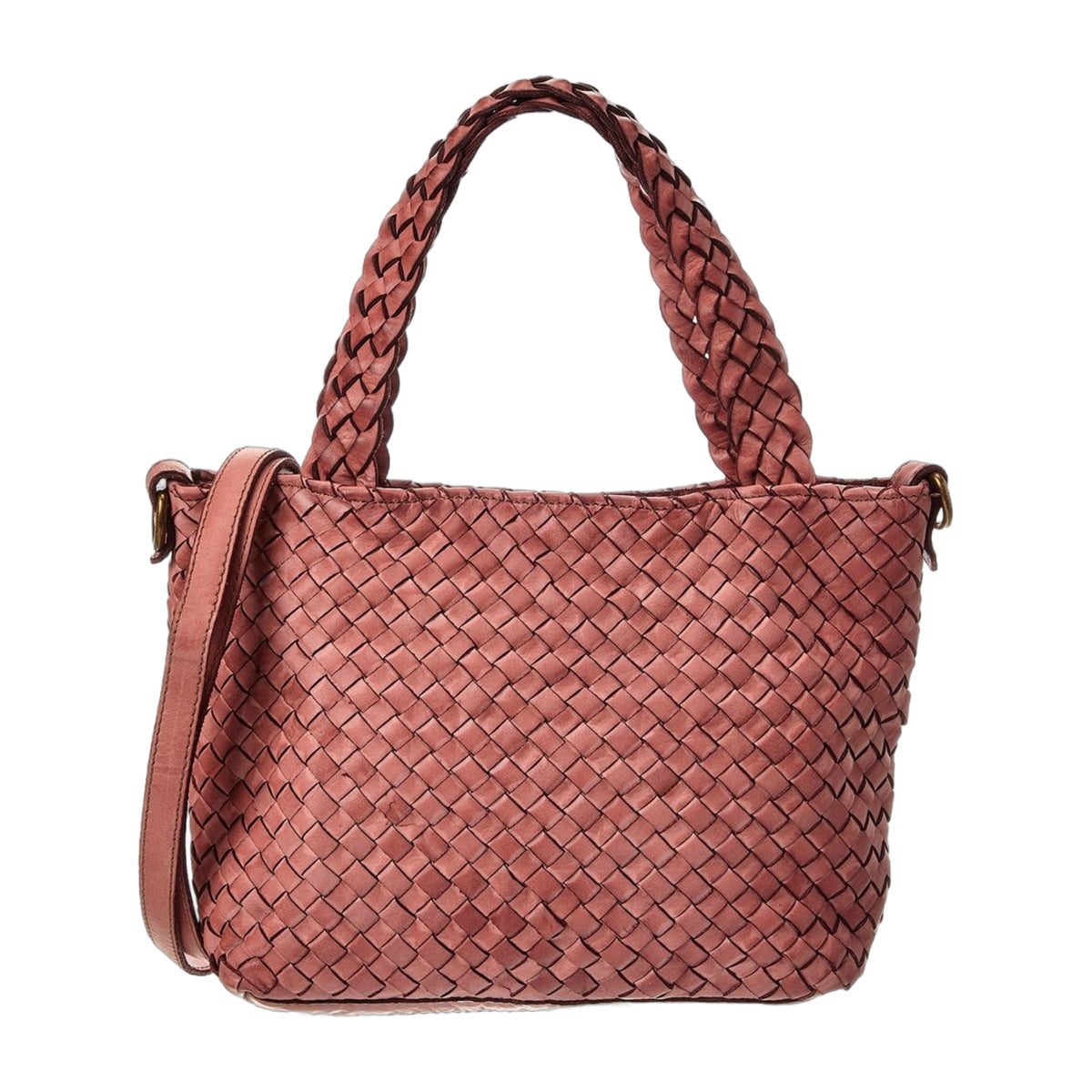 Isabella Rossetti Marie Hand Woven Leather Tote