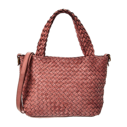 Isabella Rossetti Marie Hand Woven Leather Tote