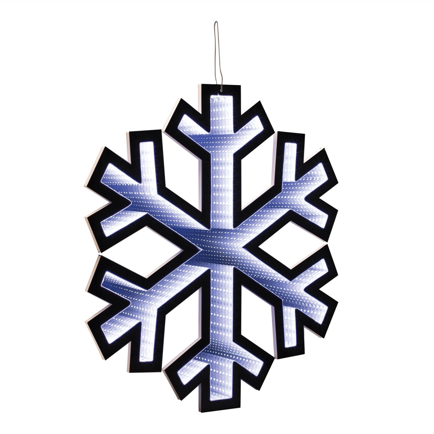 Melrose International Holiday Snowflake Ekkolight 23.5"H