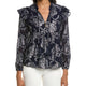 NAVY METALLIC JACQUARD