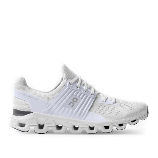 On Cloudswift 2 Men's Running Shoes — All White Mesh Low-Top