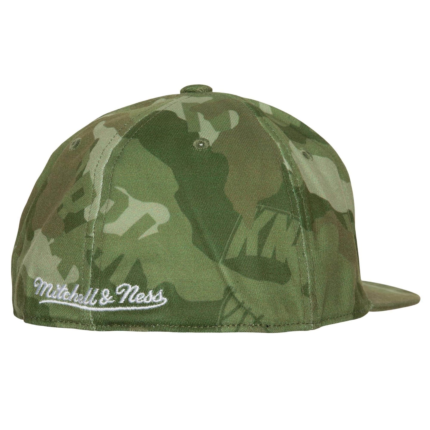 Men's Mitchell & Ness NBA Tonal Camo Stretch Fitted Hwc Knicks