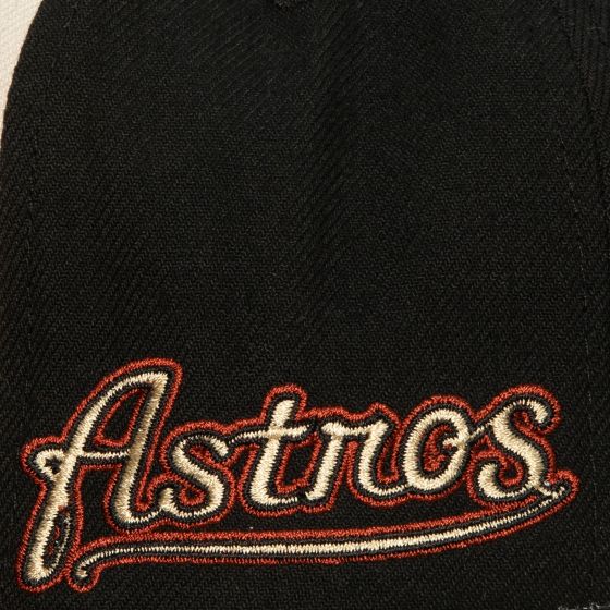 Men's Mitchell & Ness MLB Homefield Fitted Coop Astros