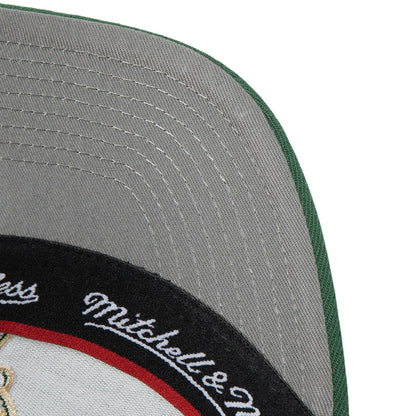 Mitchell & Ness Men's NBA Milwaukee Bucks Team Ground 2.0 Snapback
