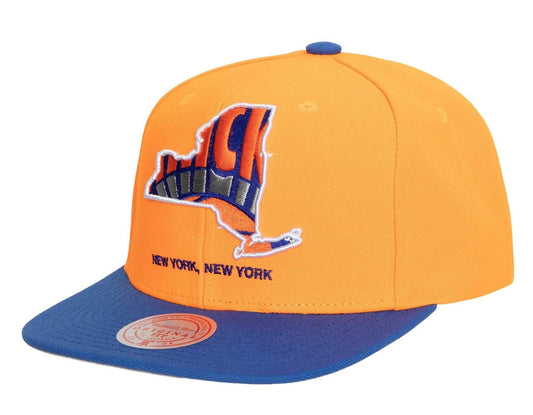 Mitchell & Ness Men's NBA Team Insider Snapback Hwc Knicks Snapback Caps