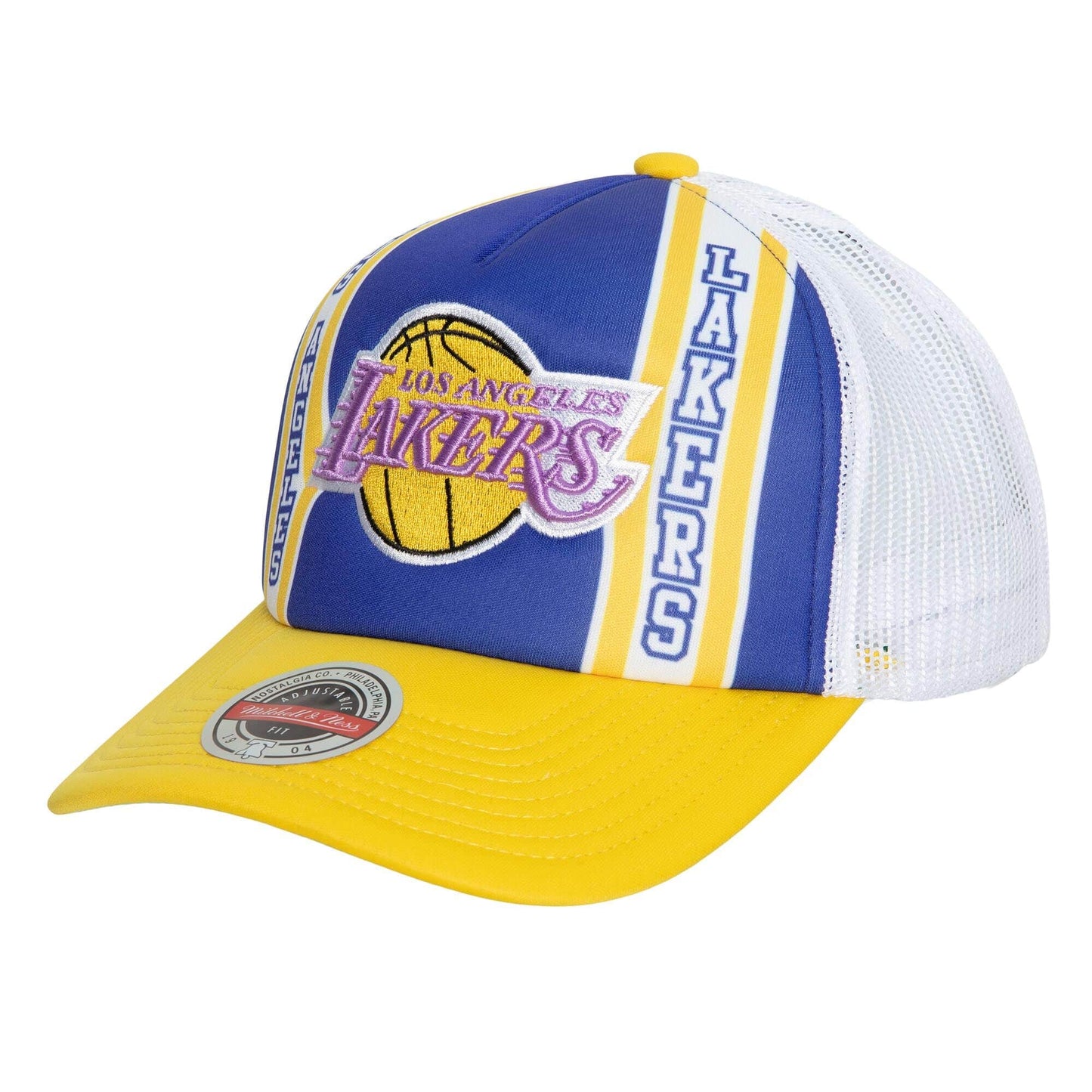 Mitchell & Ness Men's NBA Retro Trucker Snapback Hwc Lakers Snapback Caps