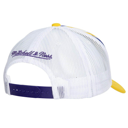 Mitchell & Ness Men's NBA Retro Trucker Snapback Hwc Lakers Snapback Caps
