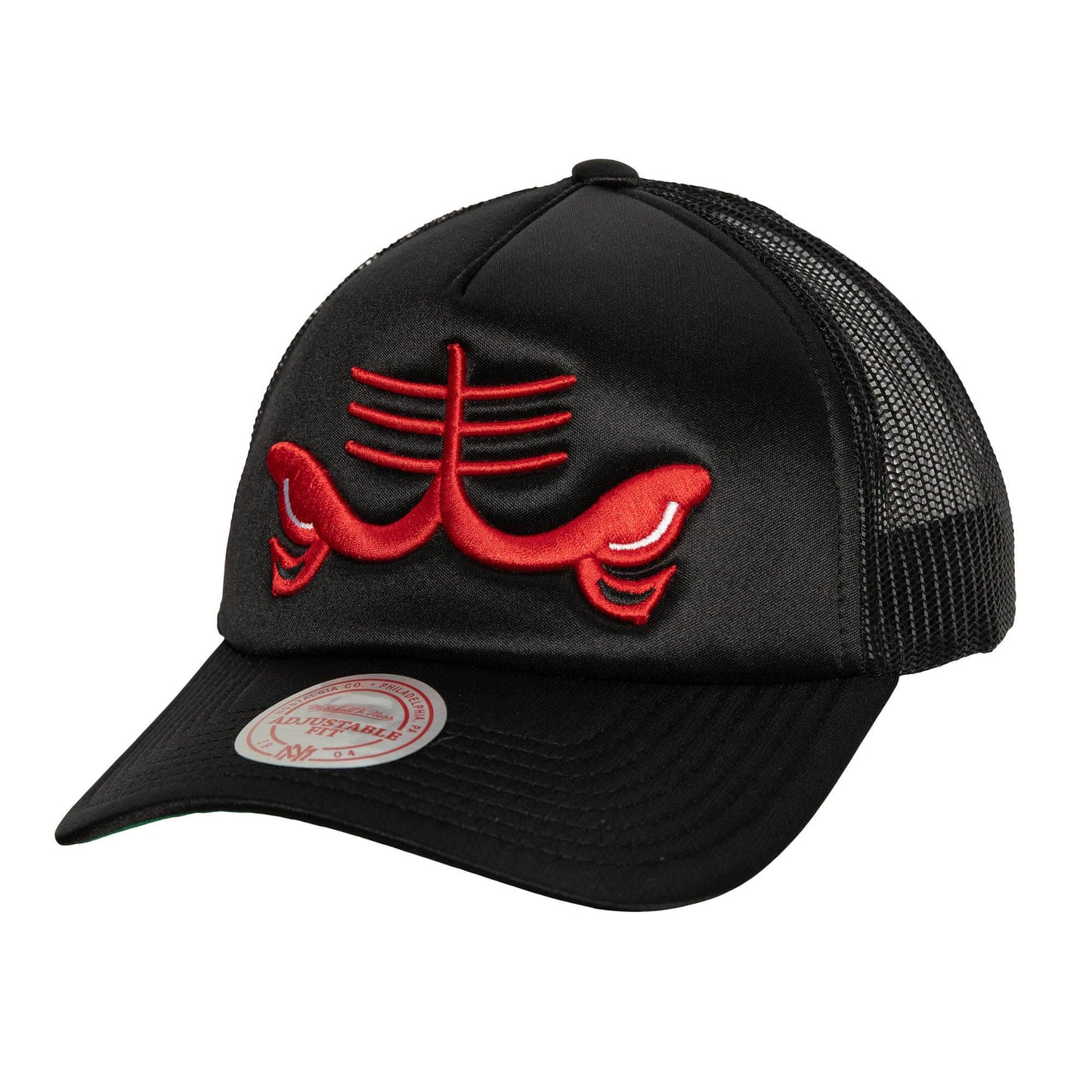 Mitchell & Ness Men's NBA Logo Remix Trucker Snapback Hwc Bulls Snapback Caps