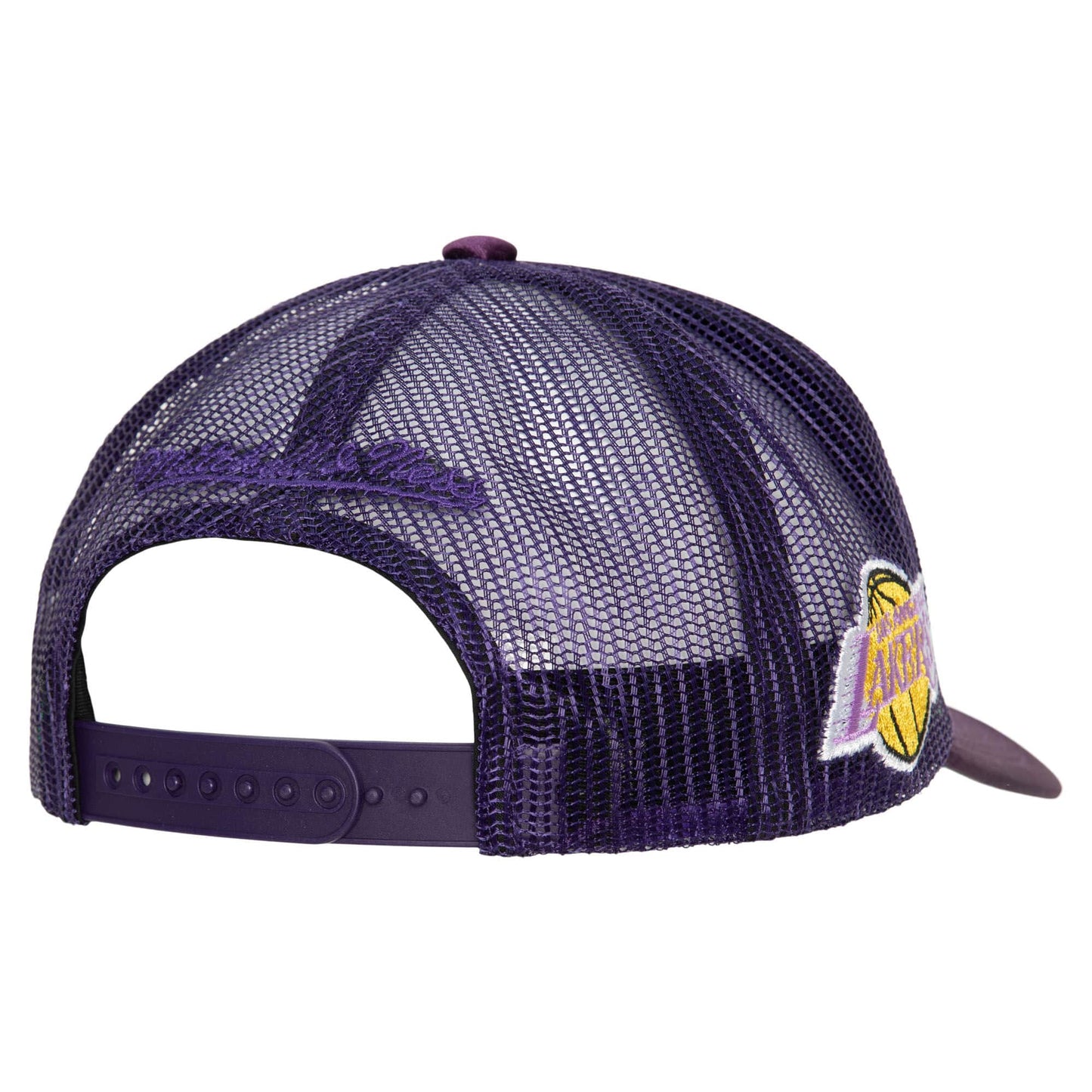 Men's Mitchell & Ness NBA Logo Remix Trucker Snapback Hwc Lakers
