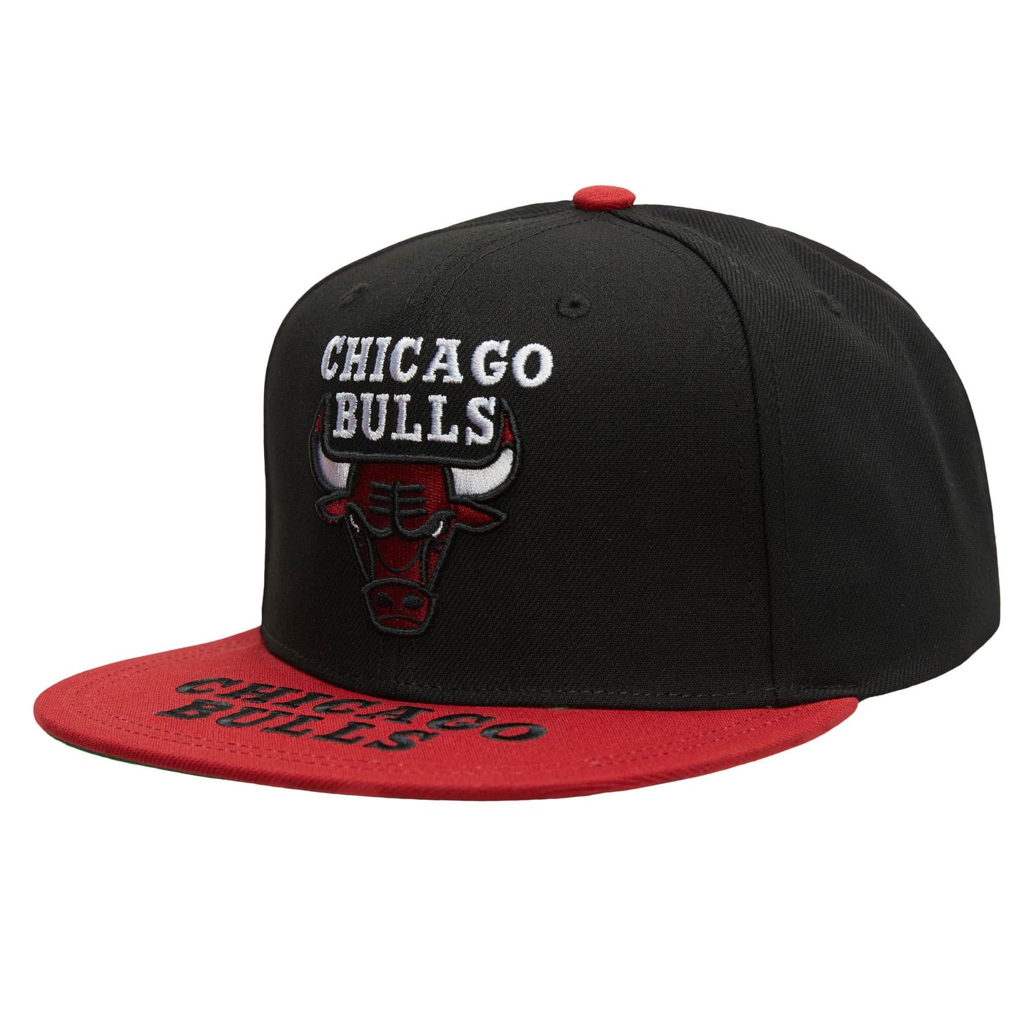 Mitchell & Ness Men's NBA Chicago Bulls Logo Bill Snapback