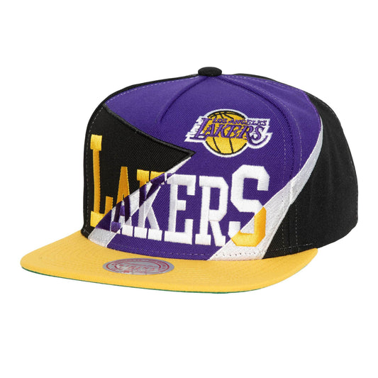 Men's Mitchell & Ness NBA La Lakers Multiply Snapback